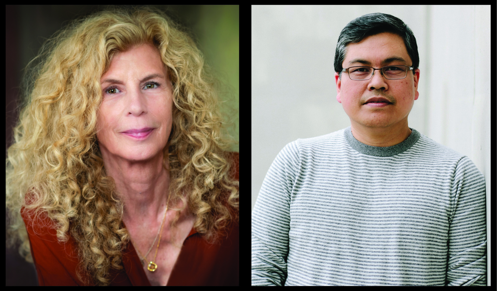 Marie Howe & Rick Barot photo